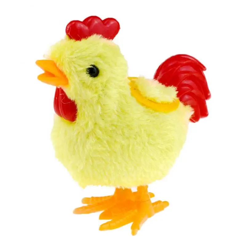 

Cute Plush Wind Up Chicken Kids Educational Toy Jumping Walking Chicks Toys For Children Baby Gifts Classic Toys Random
