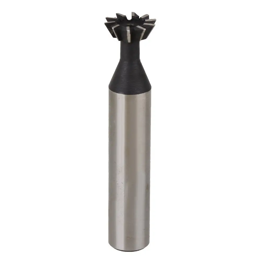 

Double-edged 10mm 60 Degree Dovetail Slot Cutter 10 Flutes Metalworking Milling Blade