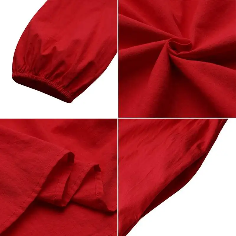 

Stylish Puff Sleeve Dress Women Summer Sundress 2021 Solid Ruffle Maxi Vestidos Female High Waist Casual Robe Plus Size