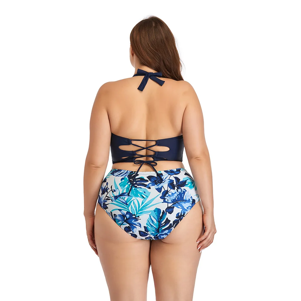

Women Swimsuit Plus Size Swimwear Floral Print Bathing Suit Tankini Bikini Monokini Swimmingsuit Beachwear maillot de bain fille