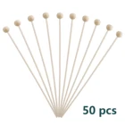 Сменные палочки из ротанга, шар, дерево, аромат, 50 шт. набор, украшение для спальни, подарки для дома, аксессуары для ароматерапии