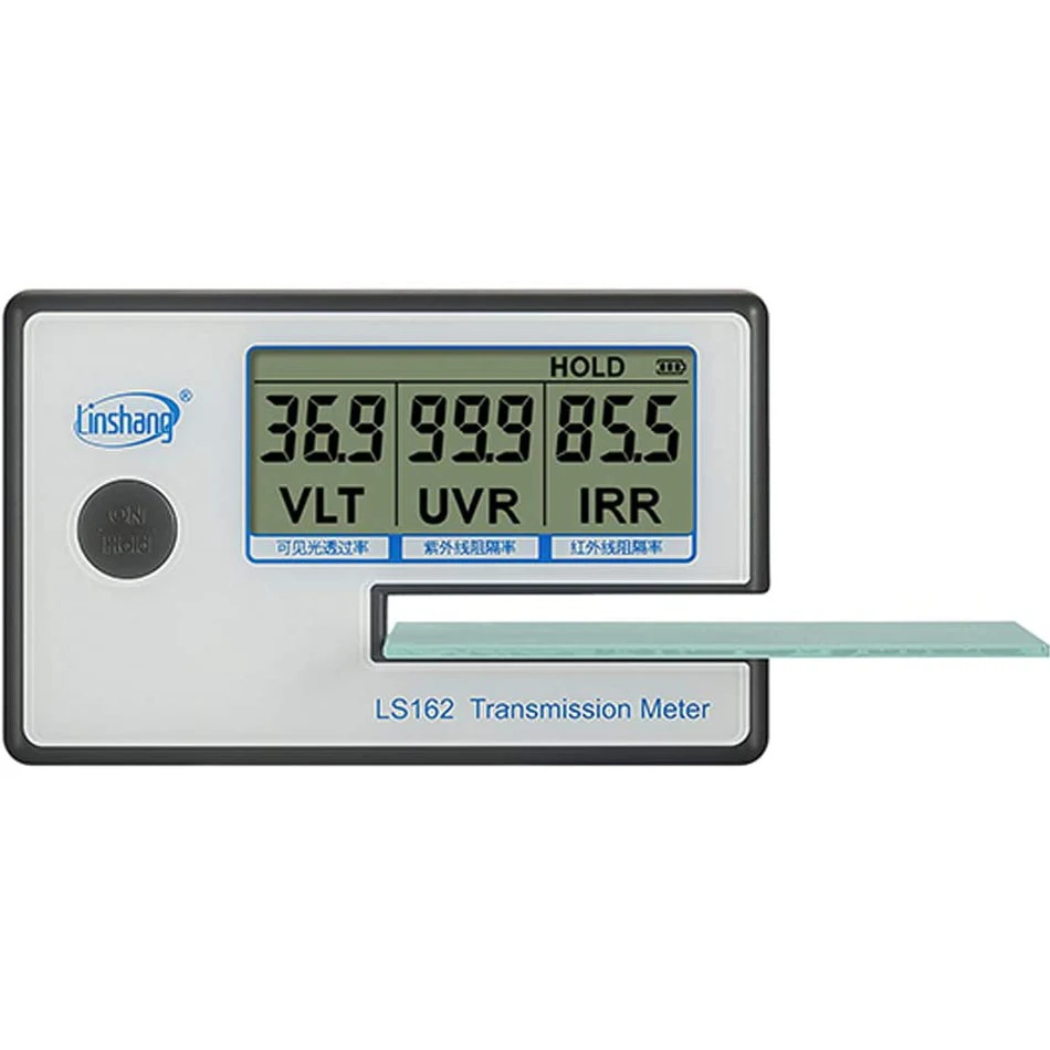 Тестер окон с оттенком солнечной пленки измеритель передачи Тонирующий VLT UV IR