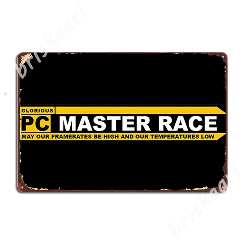 Pcmr логотип металлические Знаки Декор стен клуба бара клуба дома винтажные жестяные плакаты