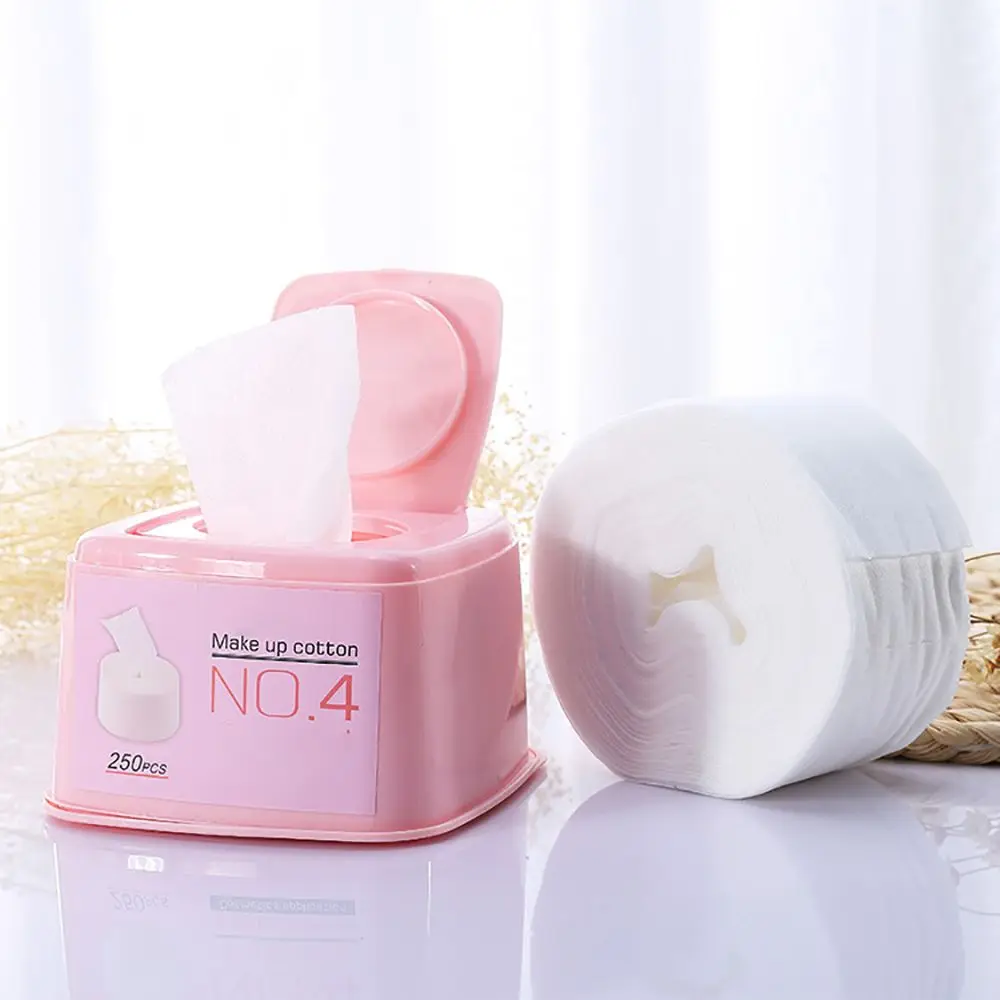 салфетки для лица 250 шт. ватные подушечки средство снятия макияжа глубокая