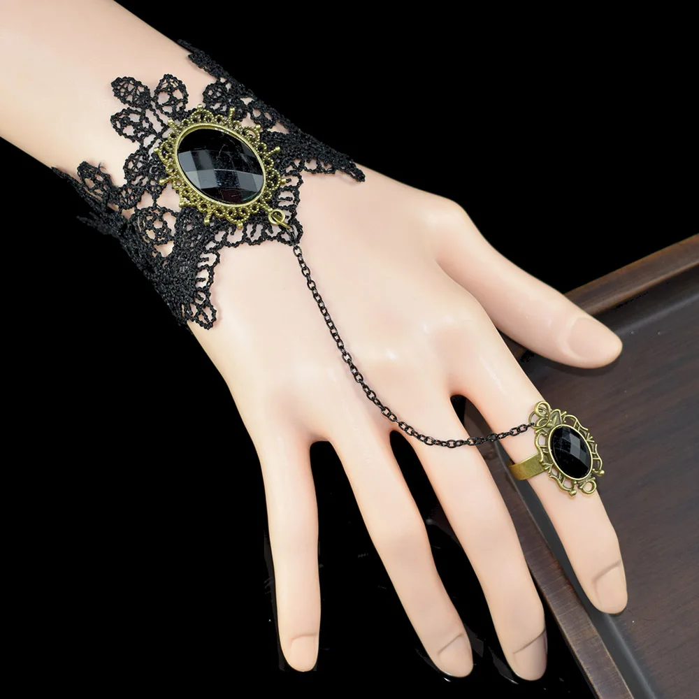 Женские винтажные перчатки в стиле стимпанк манжета на запястье Экипировка для