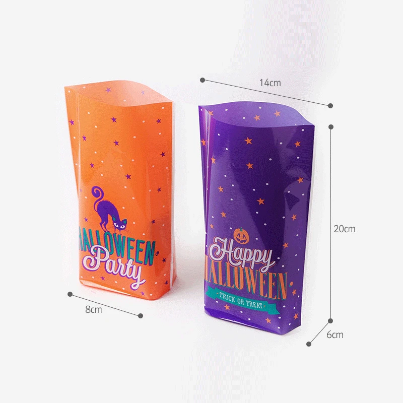 12 шт. сумка для Хэллоуина конфеты Печенье Подарочная упаковка дети Тыква замок