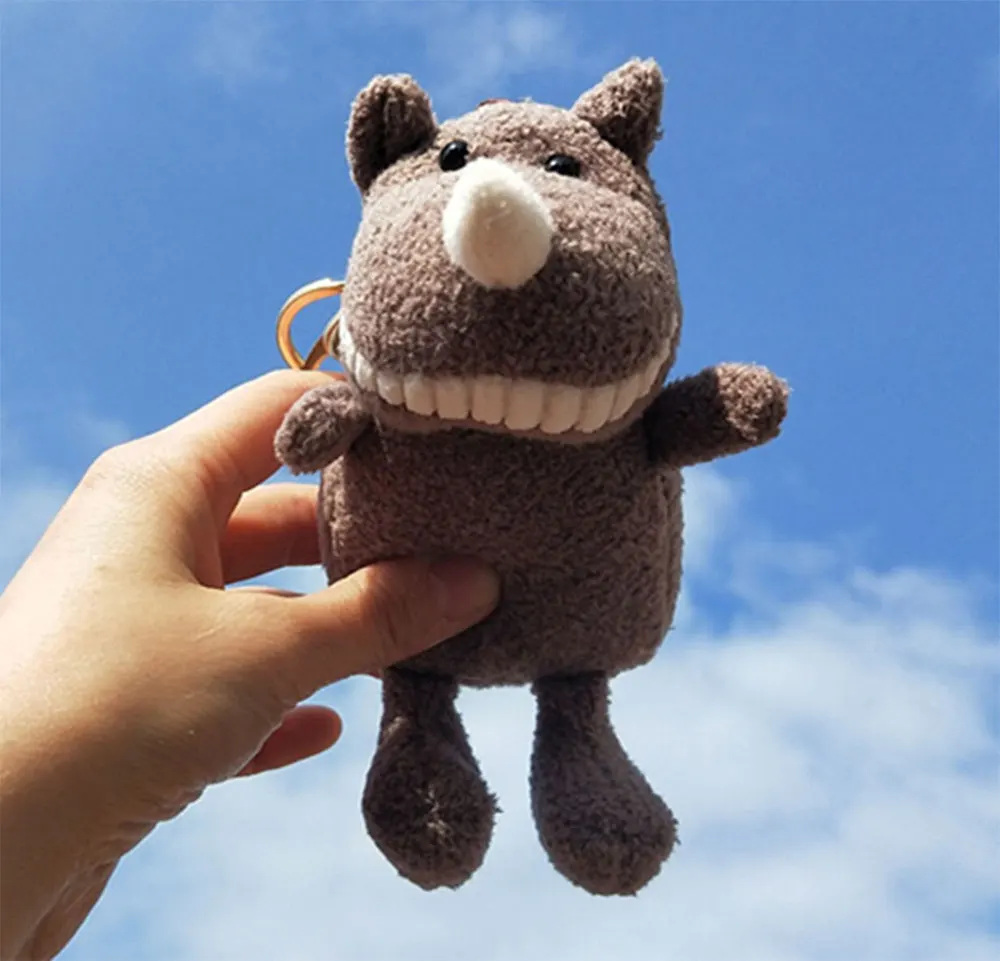 15-20cm Plush Toys Soft Keychain Popular Toys Bing Bunny Friend Stuffed& Plush Animals Kawaii Keychain For Boys And Girls