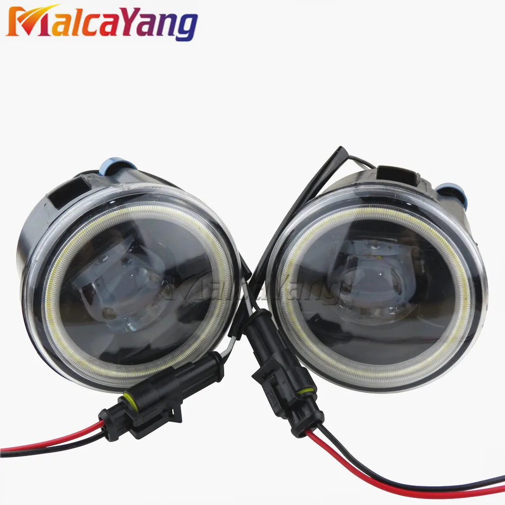 2 шт. мощный внешний 90 мм светодиодный глаза ангела фары Противотуманные для Infiniti
