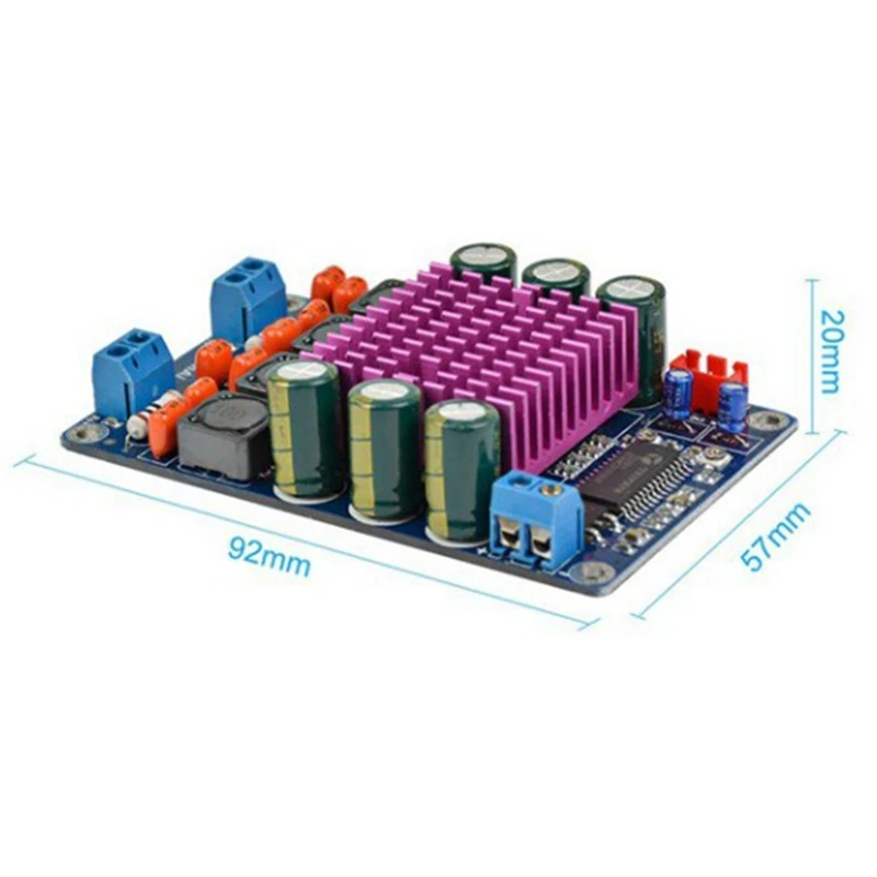 

Top Deals 50W+50W Dual Channel Class TK2050 T HIFI Stereo Audio Digital Amplifier Board