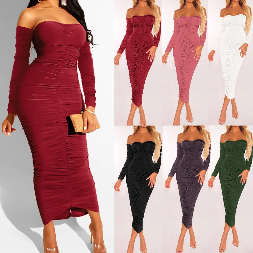 Женское платье модное женское сексуальное Клубное элегантное выпускное с