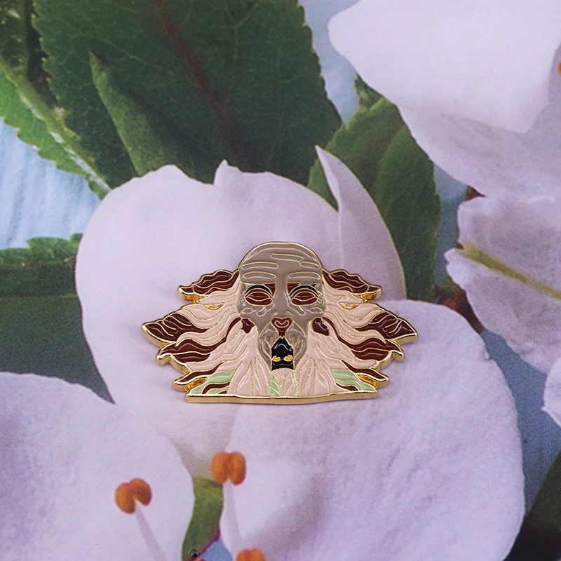 Салазар секретная заколка на лацкан Волшебный значок змея Слизерина коллекция