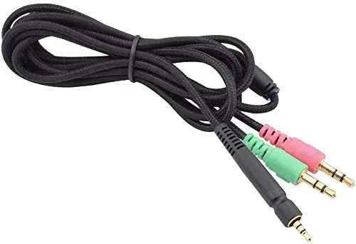 Сменный Aux-кабель шнур совместимый с Sennheiser Game ONE Zero PC 373D GSP 350 500 600 игровая головка |