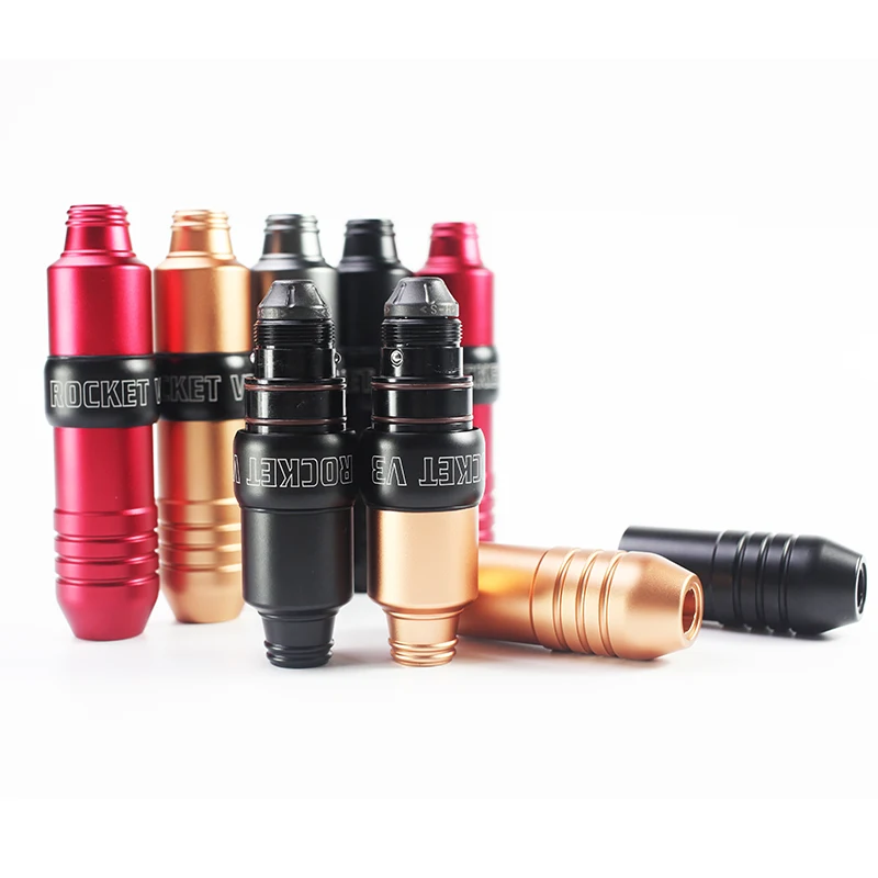 Новинка! Ручка для татуировки Rocket V3 картриджи роторная машина Съемный пистолет