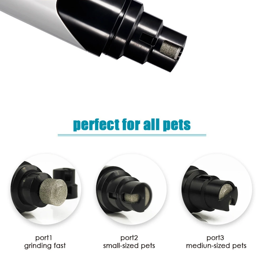 Новый USB Перезаряжаемый для собак шлифовальный станок ногтей профессиональные