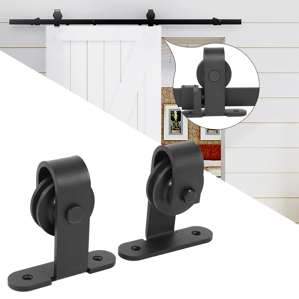 2000 мм фитинги для раздвижных дверей стальные раздвижные Сараи набор деревянных