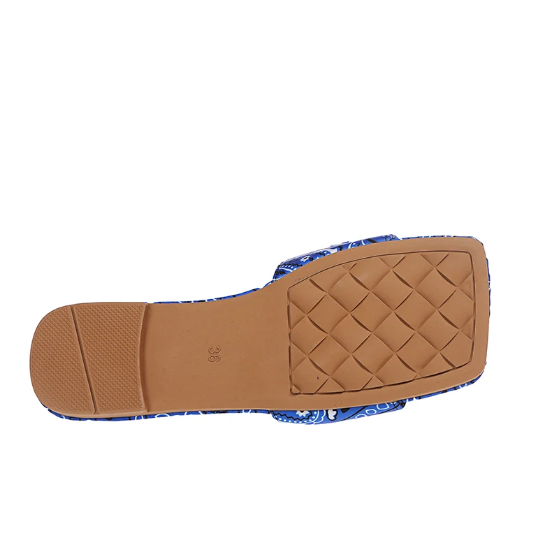 

Women Slippers Female Shoes Metal Decoration Rubber Slippers Home Flats Ladies Flip Flops Slides 2021 Summer Shoes For Women