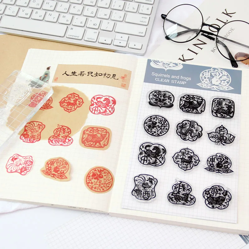 Винтажный кружевной венок резиновые штампы прозрачная рамка для цветов