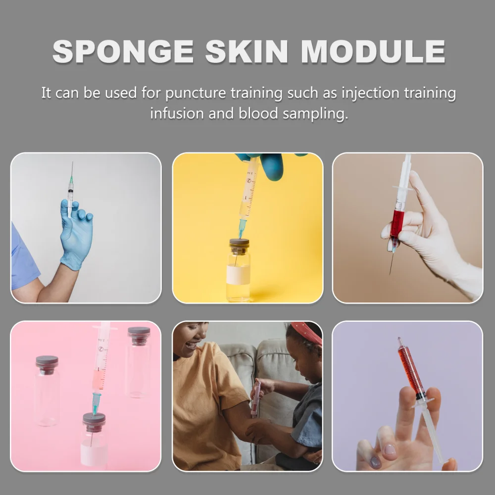 

1Pc Nurse Injection Training Pad Students Training Practice Mould