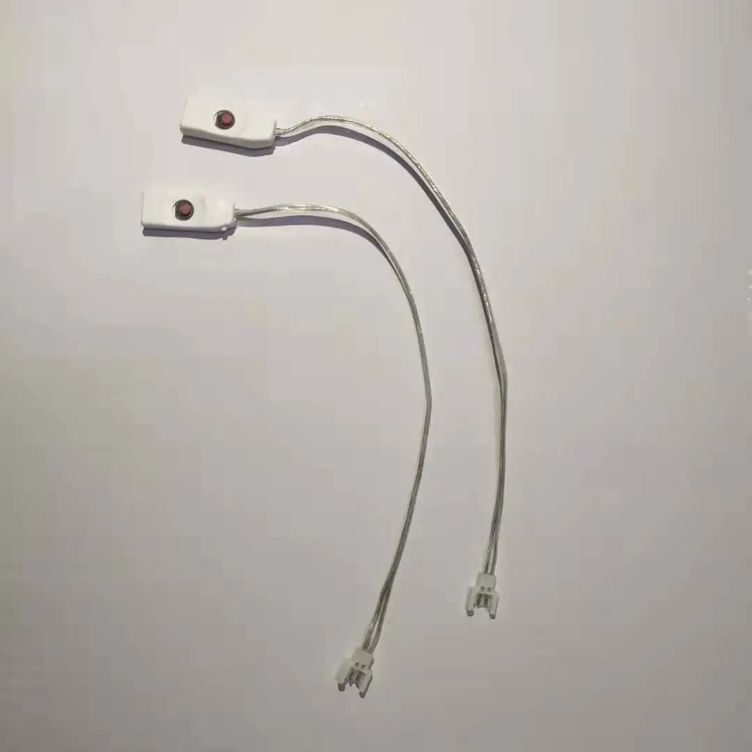 

2 Pcs/set USB Recharging Cables Button for Luminous Sneakers LED Shoes