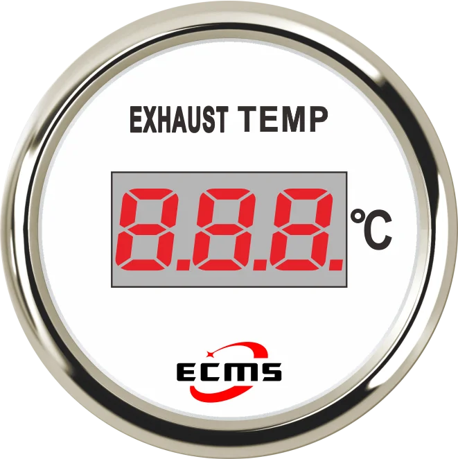 

White 52mm 0-800 Degree Digital Exhaust Gas Temp Gauge