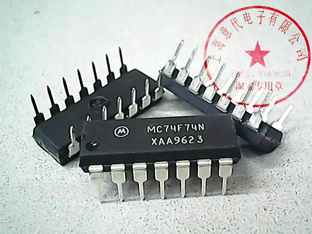 

5 шт. MC74F74N 74F74