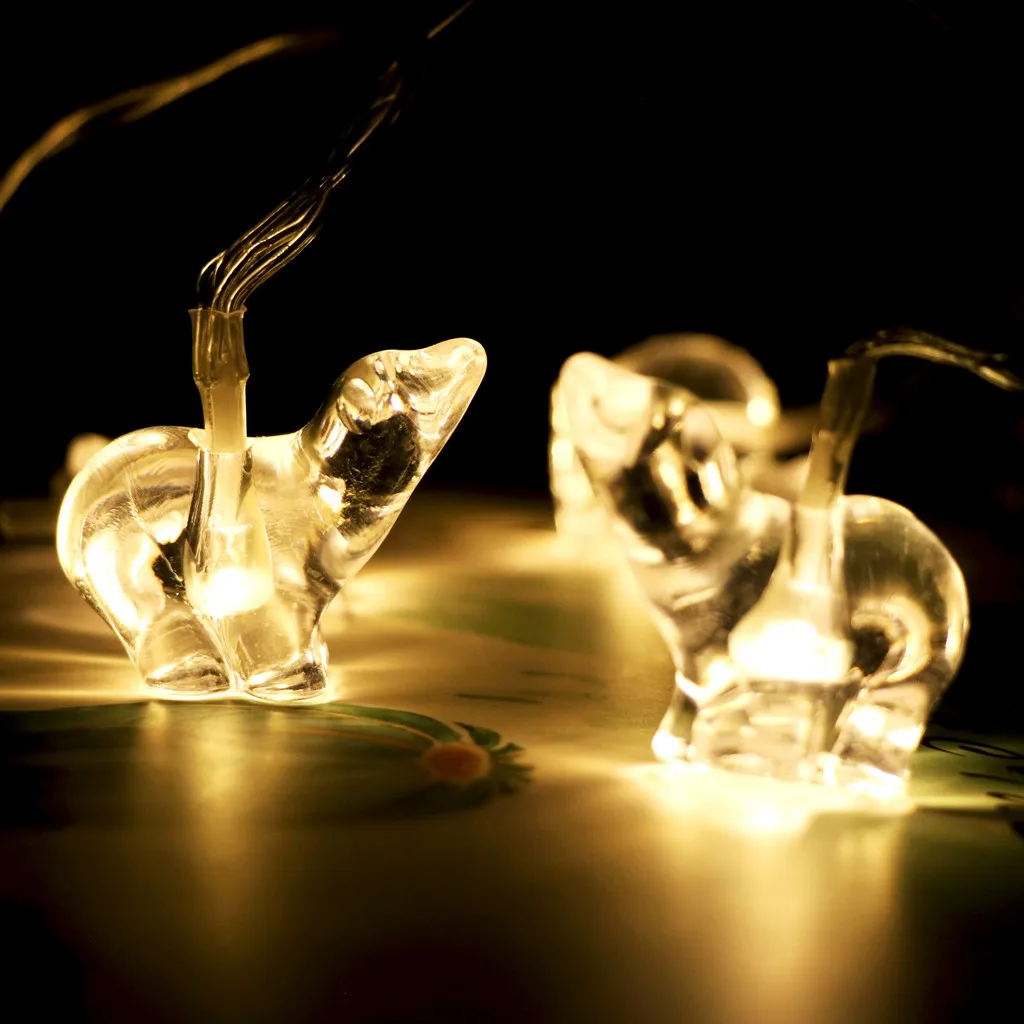 Светильник Белый медведь 10 светодиосветодиодный Тип аккумулятора 1 65 м|Ночники| |