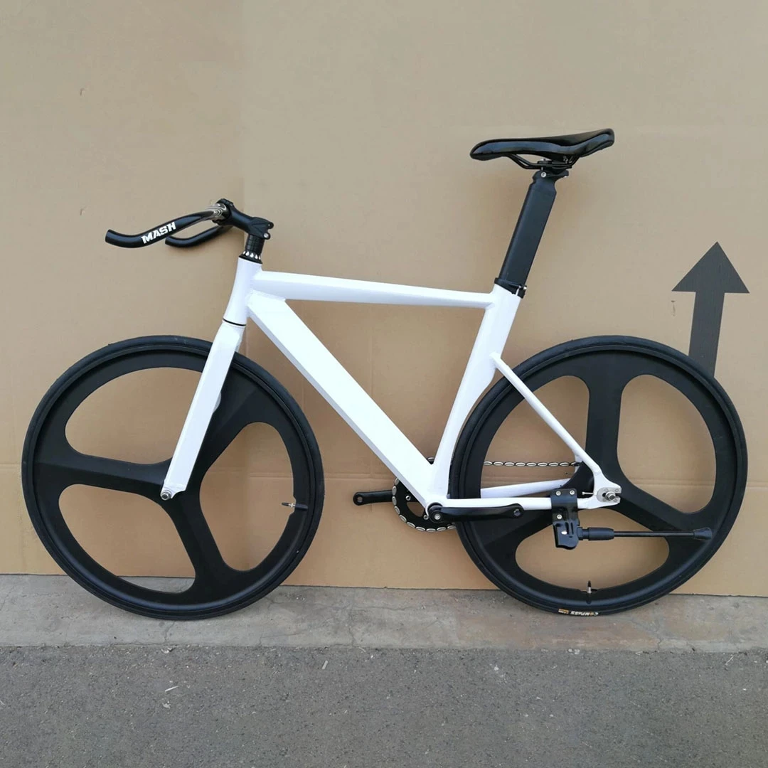 Велосипедная Рама Fixie 52 см фиксированная передача велосипедная матовая черная