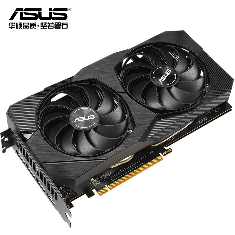 Asus DUAL - RX5500XT O8G EVO GDDR5 GPU графическая карта игровая компьютерная графика для
