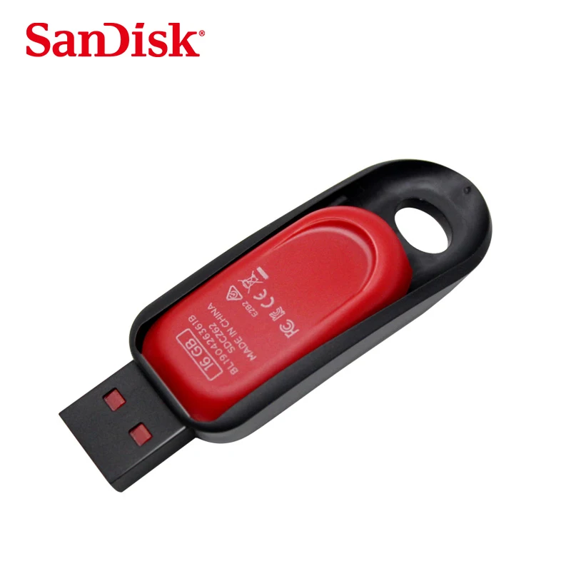 SanDisk Flash Drive USB 2.0 CZ62 Mini Pen 64GB 32GB 16GB Memory Stick U Disk Key Pendrive for PC | Компьютеры и офис