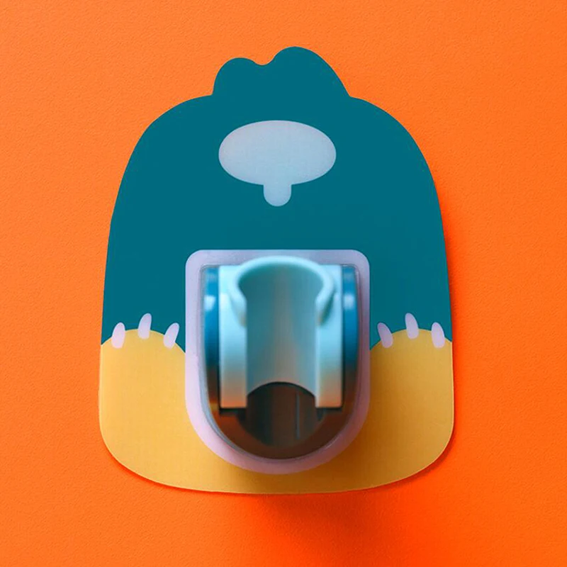 

1Pcs Portable Shower Head Shelf Shower Head Rack Self Adhesive Plastic No Punch Shower Sprinkler Holder Bathroom Accessories