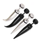 1 пара2 шт. Для женщин забавные серьги шипами наконечник Нержавеющаясталь винт обратно (пирсинг) Стад серьги панк готика ювелирные изделия