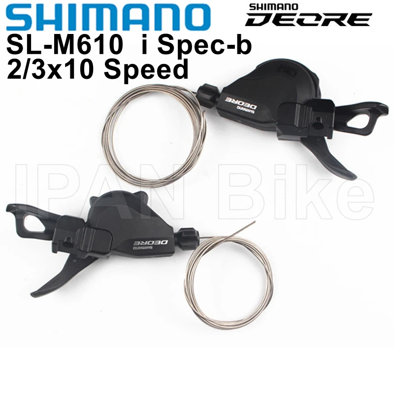 Рычаг переключения передач Shimano Deore SL-M610 i Spec-b 2x10S 3x10S рычаг SL M610 20/30 скоростей