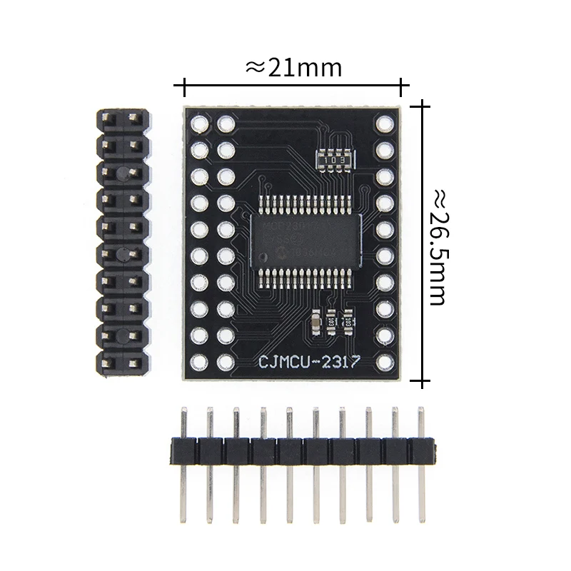 MCP23017 серийный Интерфейс модуль IIC I2C SPI MCP23S17 двунаправленный 16 бит I/O расширитель