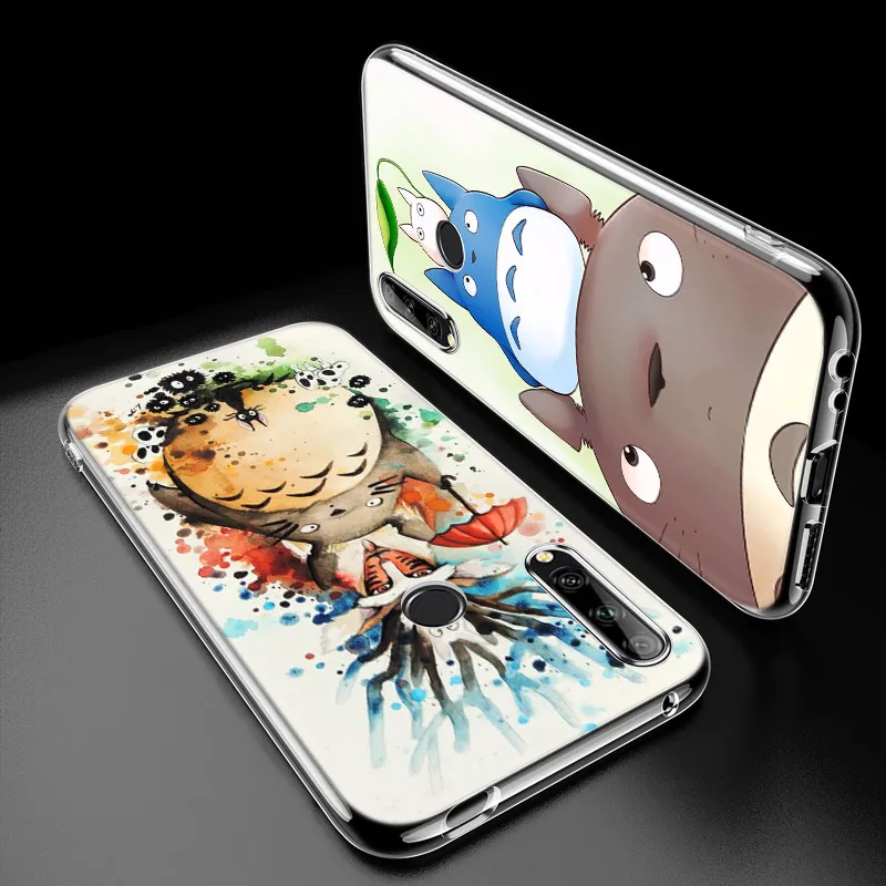 anime studio ghibli totoro soft silicone case for huawei y5 lite 2018 y6 y7a y9a prime 2018 y9 2019 y9s y5p y6p y7p y8p cover free global shipping