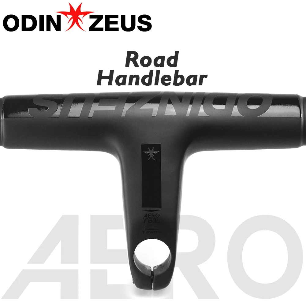 Дешево Руль велосипедный из углеродного волокна ODINZEUS, 28,6 мм, 80/90/100/110 мм