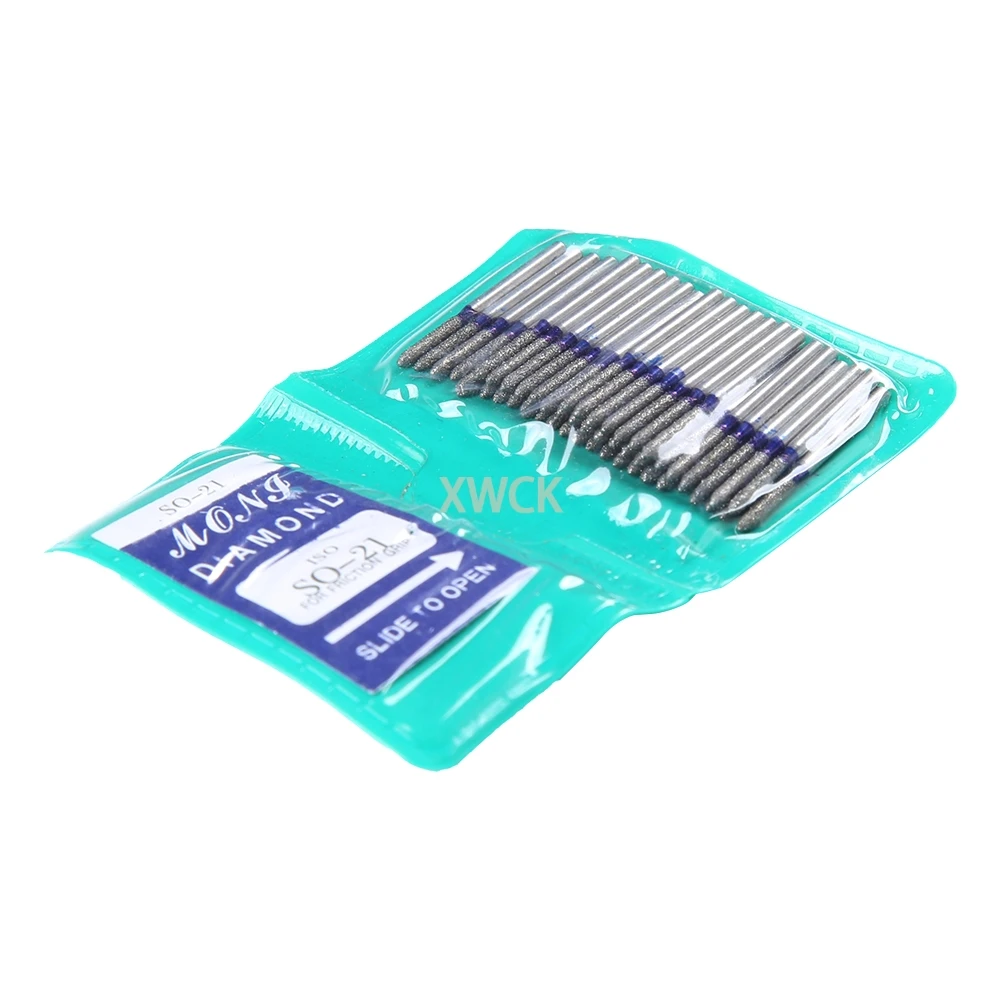 50 шт. Алмазные Шлифовальные машинки для полировки зубов хвостовик 1 6 мм | Красота