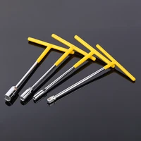 hot sale 6 19mm high quality rubber coated hexagon wrench t handle hex allen key wrench spanner t type socket wrench