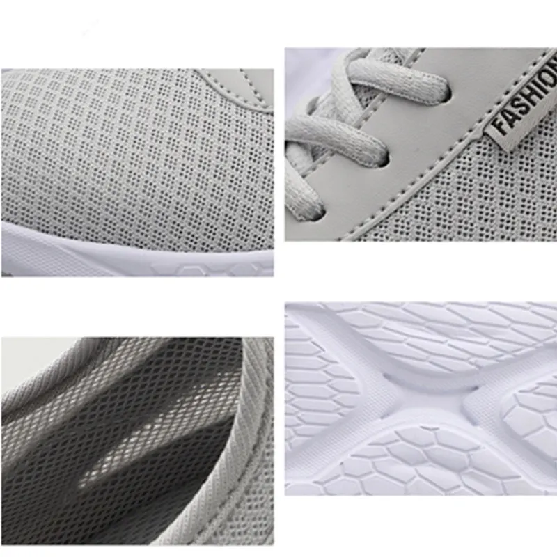 Легкие беговые кроссовки удобные повседневные мужские дышащая Нескользящая