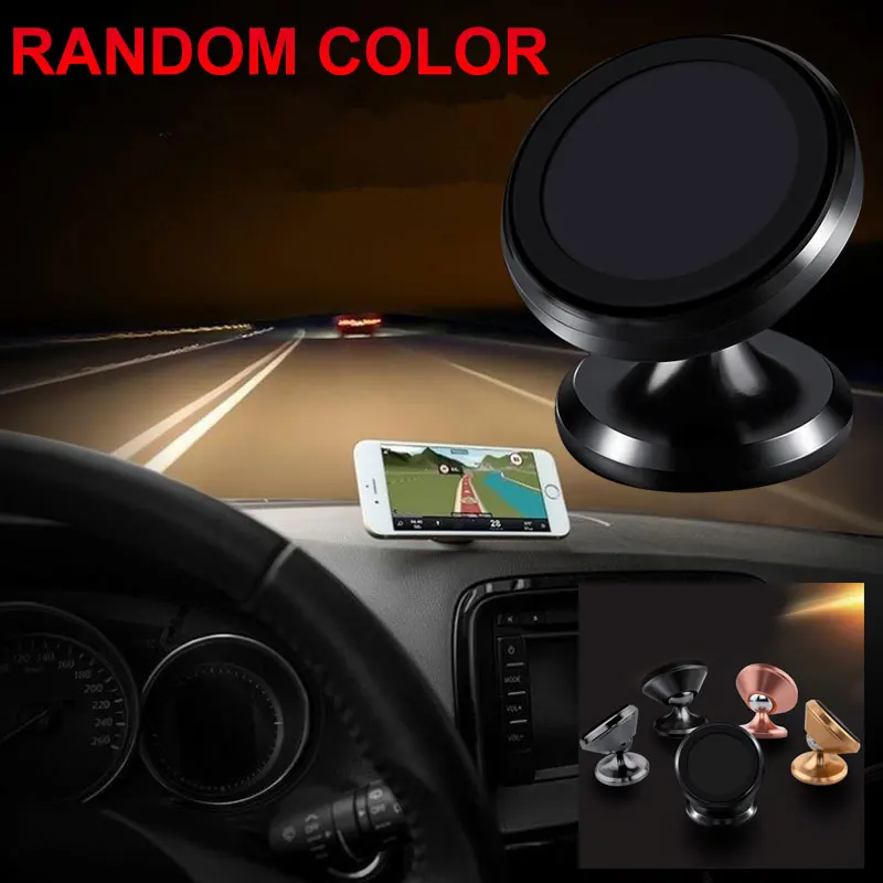 

GPS Mount Holder Car Mount Holder Universal Car Phone Holder Navigation Automobile Magnetic Multicolor Adjustable