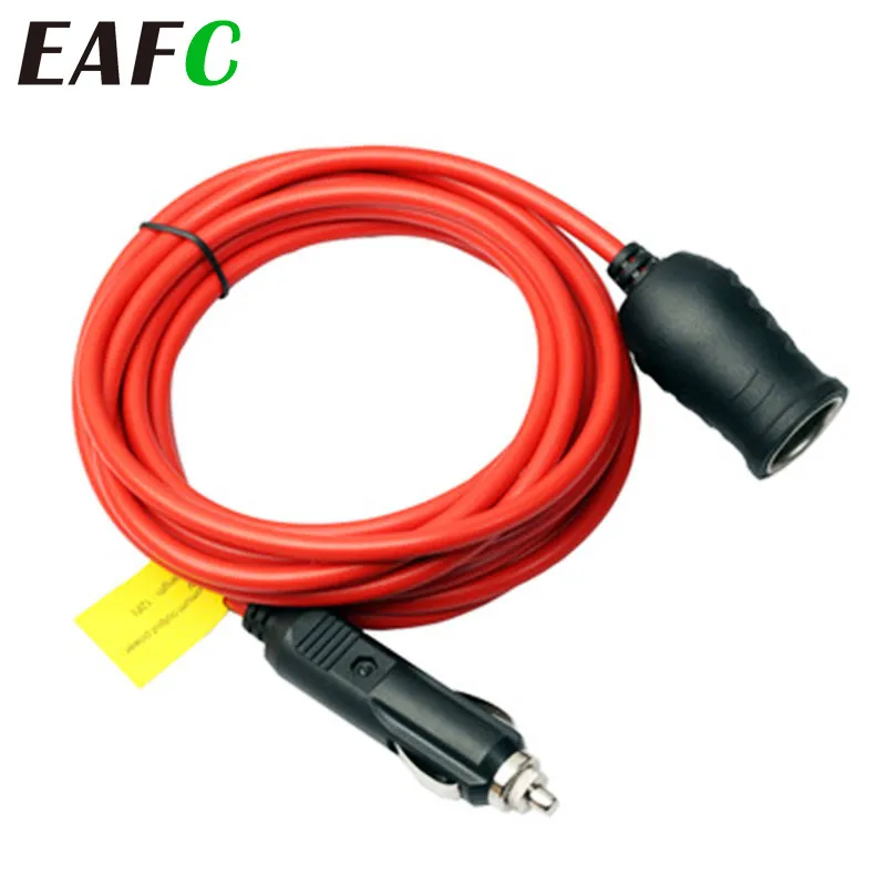 12V 24V 10A автомобильного прикуривателя удлинитель 3 5 м гнездо для укладки волос