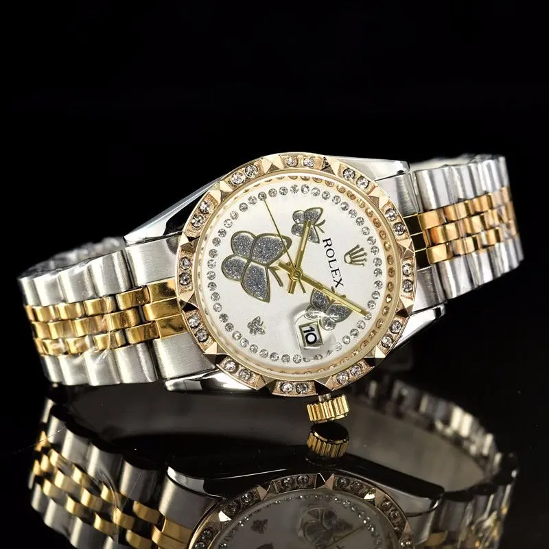 

NEW Hot high quality Mens Womens Quartz Watch Fashion Gift Gold Casual Waterproof Watches