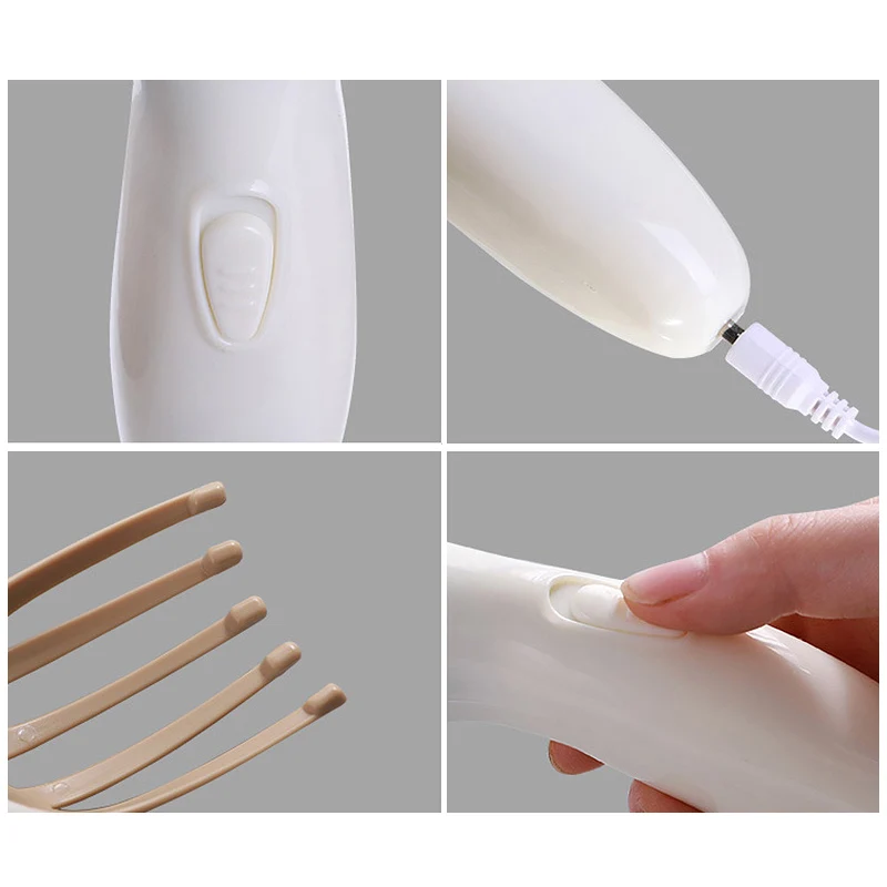 

Multifunctional Head Five-Claw Massager Electric USB Scalp Massager Brain Insomnia Home Mini Joint Massage Instrument XA37T