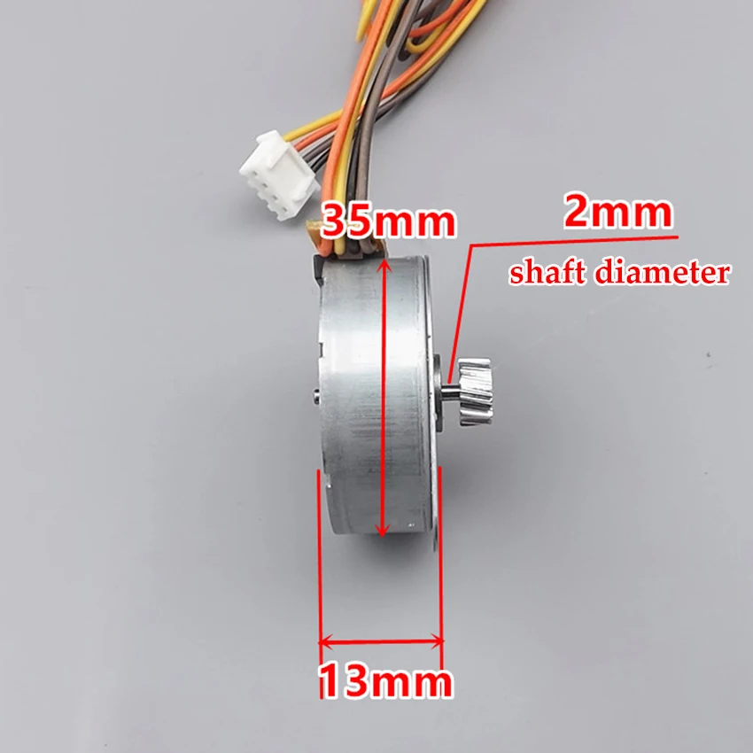 35 шаговый двигатель 2 фазы 4 провода шаг угол: 7 5 градусов микро украшенное