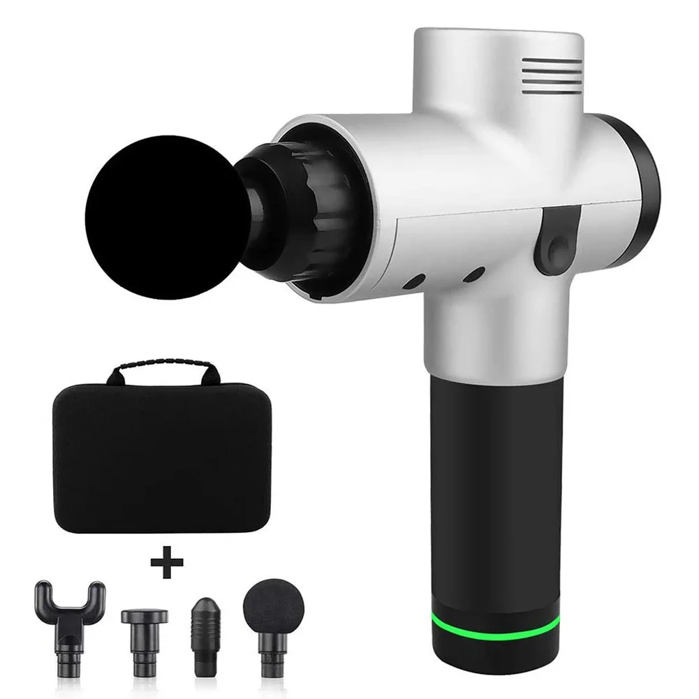 

Rechargeable Deep Muscle Massage Gun Pain Relief Relax Fitness Shaping Massager Muscle Massage Tool Body Exercising