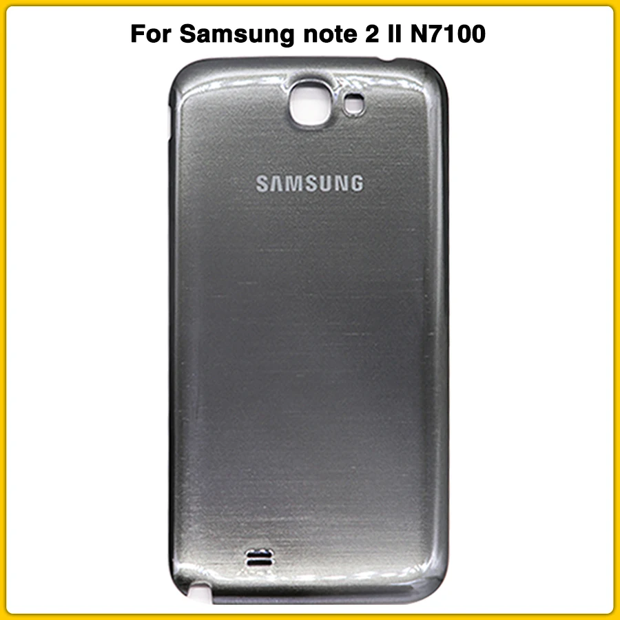 N7100 чехол на заднюю панель для samsung Note 2 N7100 N7105 N7108 i317 задняя крышка на батарейках задняя крышка без NFC