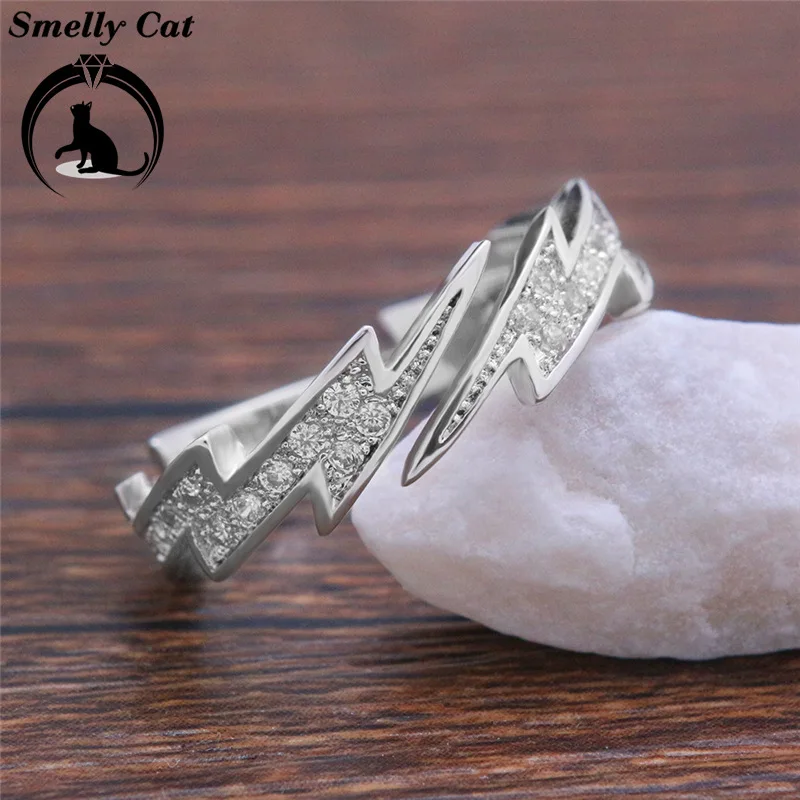 Вонючий кот женское кольцо с кристаллами Европейская и американская личность