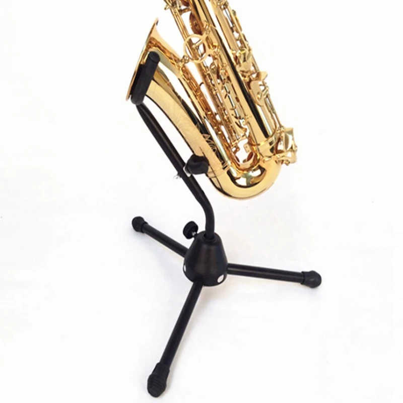

SEWS-Saxophone Stand for Alto/Tenor with Saxophone Cleaning Kit&Soft Cotton Saxophone Strap Set