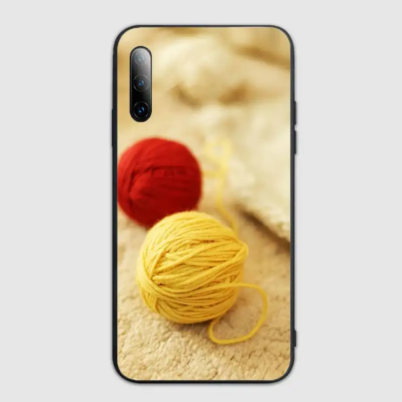 

Sewing Knitting Crochet Phone Case For Redmi Note 10 8 9 K20 6 5a promaxCover Fundas Coque