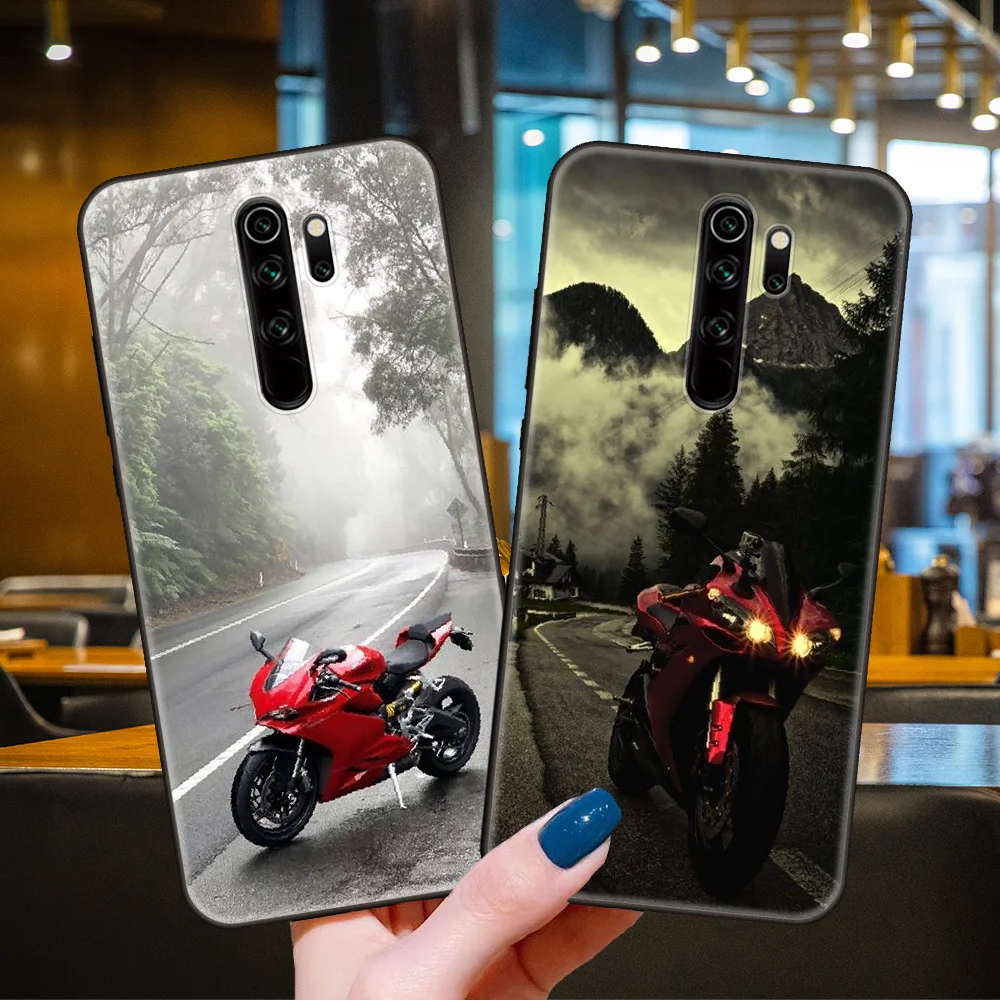 Чехол-накладка для Xiaomi Redmi 7 7A 8 8A Note 8T 9 Pro 4 5 9S черный | Мобильные телефоны и