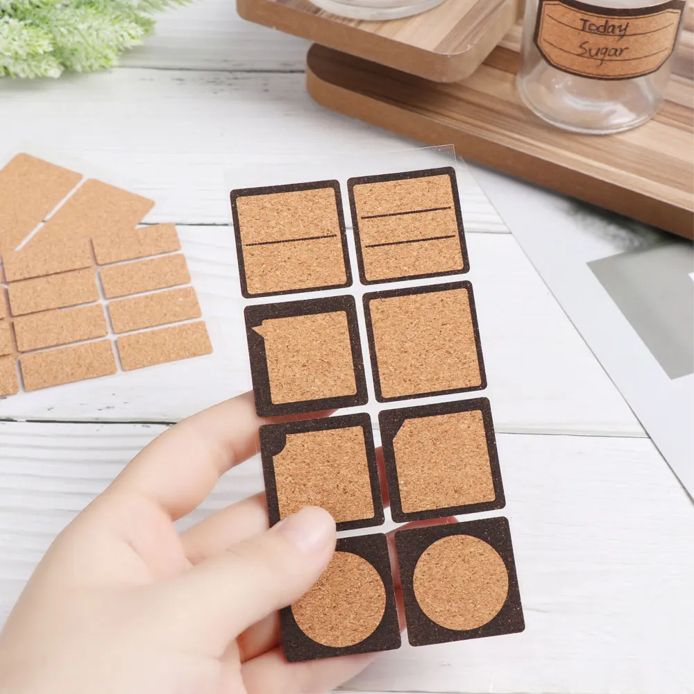 1 Набор герметичных этикеток ручная работа подарочная упаковка самоклеющиеся